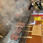 Yakiniku Kushi Rokki- - BBQコースの牛串