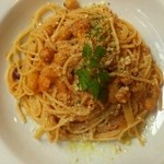 Cafe & dining bar YUZURIHA - ｴﾋﾞのﾊﾟｽﾀ
                        