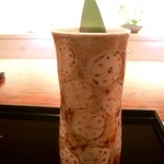 御料理 伊とう - ≪６月≫鼓を模した器。