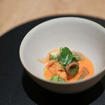 Itsuki - 2020年7月再訪：Stuzzichino 真蛸 ガスパチョ☆