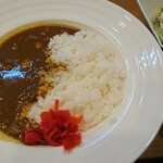 ビストロ 883 - 883カレー  ¥500（サラダ、味噌汁、コーヒー付き）