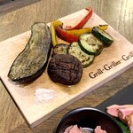 肉酒場Grill-Griller-Grillest - 野菜のグリル盛合せ（ハーフ 580円）