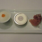 ロルキデ　ブランシュ - スペシャリテ3種のアミューズブーシュ