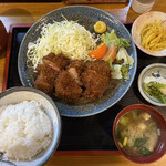 とんかつ 美味小家 - ヒレカツ定食1050円です