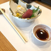 豆腐懐石 くすむら - マグロと汲み上げ湯葉のお造り