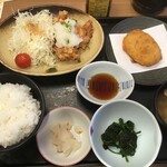 Yume an - 日替わり定番ランチ599円＋税、ご飯大盛り無料(2020.6.9)