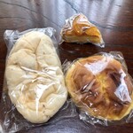 パン チキチキ - もっちり玄米パン＆オレンジタルト＆パンプキンパン