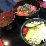 Yakiniku Sakagyuu - ローストビーフ丼セット　1320円税込