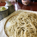 甜蕎屋 源平 - 月輪蕎麦(丸抜き十割蕎麦)