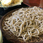 甜蕎屋 源平 - 粗挽き蕎麦(田舎蕎麦)