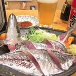 アジ刺身４５０円