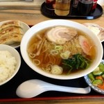 麺屋　高田 - ラーメン＆餃子ランチセット