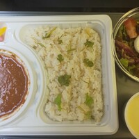 ルカンケ - スープドポワソンカレー サラダ付 1,500円
                    お野菜の冷製スープ 400円