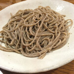 蕎麦　もり木 - 追加の手挽き蕎麦。