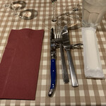 アンティカ トラットリア イナバ - テーブルセッティング