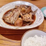 魚料理 ろっこん - 鯛と鰤のかしら