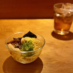 磯寿司 - 茶碗蒸しの代わりに素麺