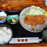 ろまん - とんかつ（ロース）定食