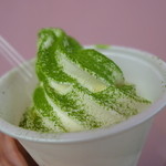 茶の池田や - バニラ、抹茶をトッピング