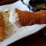 沢村家 - 海老フライ定食