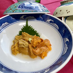 いわない温泉高島旅館 - 雲丹2種盛り