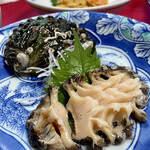 いわない温泉高島旅館 - 鮑のお刺身