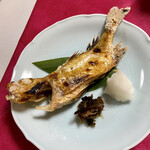 いわない温泉高島旅館 - もんけの塩焼き