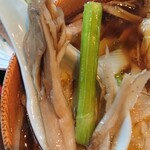 元祖 むらさき - 舞茸・小松菜