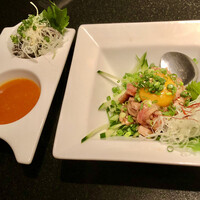兜 麻布十番店 - センマイ刺し＆ユッケ