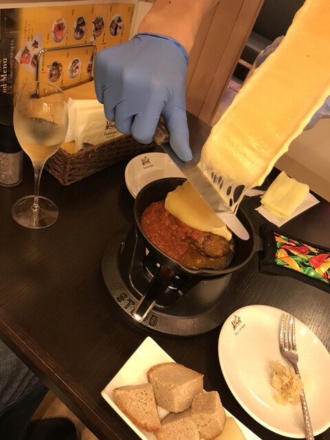神楽坂 ラクレット フォンデュ フロマティック 飯田橋 洋食 欧風料理 その他 ネット予約可 食べログ