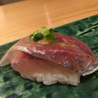 さいたま新都心 風凛 - ⒉縞鯵　塩〆