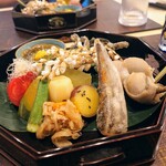 割烹 勘べえ - 前菜盛り合わせ