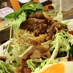 清 - 牛焼肉サラダ