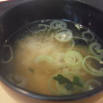 旬和食 おとぎ - 味噌汁アップ