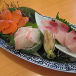旬和食 おとぎ - 鮮魚三種盛り