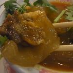 古都台南担々麺 - 【メニューに無い料理】「肉圓 」（ロウユェン・アップ）：お餅の中は、五香粉風味の豚と栗♪