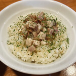 きく屋 - 肉ごはん ¥150