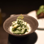 SECRETO - イカジェノベーゼ　−196℃チーズかけ