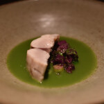 SECRETO - 能登さわら・炭火・春菊・サバいしる・アスパラ・綾紫芋