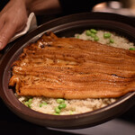 SECRETO - 土鍋ご飯・穴子、枝豆、木の芽