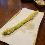 山はげ - アスパラ