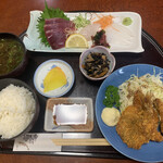 おさしみ処ぷくぷく - ぷくぷくランチ1450円