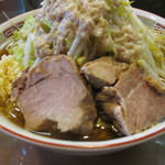 らー麺 シャカリキ - シャカ豚【普通】にんにく有り③