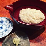 Soba Hirakawa - 文月（7月）蕎麦懐石　手刈り天日干し、挽きたて超粗挽き蕎麦がき