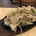 餃子 照井 - 野菜炒め