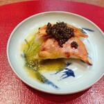 齋華 - 焼餃子キジョーマーソースャビア添え