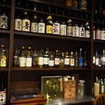 亭久五 - 焼酎やウイスキーもあります