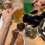 焼肉　戸板商店 - 乾杯〜♪