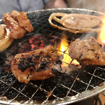 万正 - ミノサンド焼きやき〜