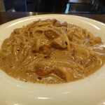 PASTAVOLA - ３種のきの子のポルチーニクリームソース・パスタ